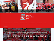 Tablet Screenshot of liverpoolfrance.com